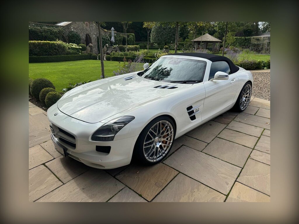 Mercedes-Benz SLS Roadster Grey #3