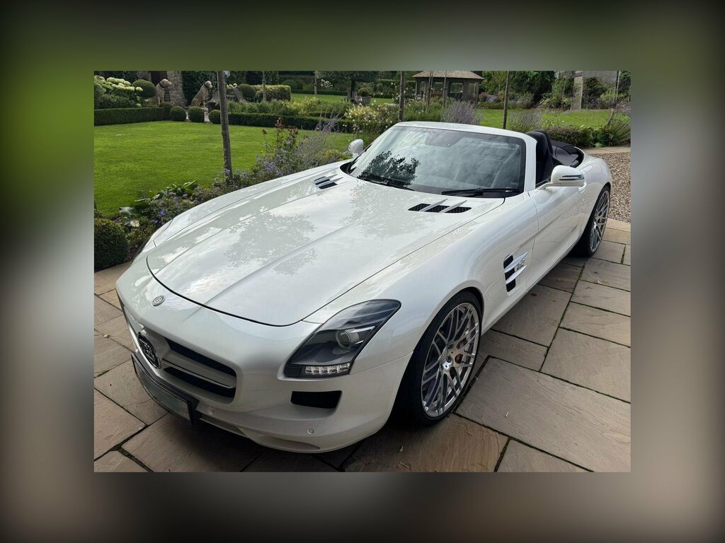 Mercedes-Benz SLS Roadster Grey #1