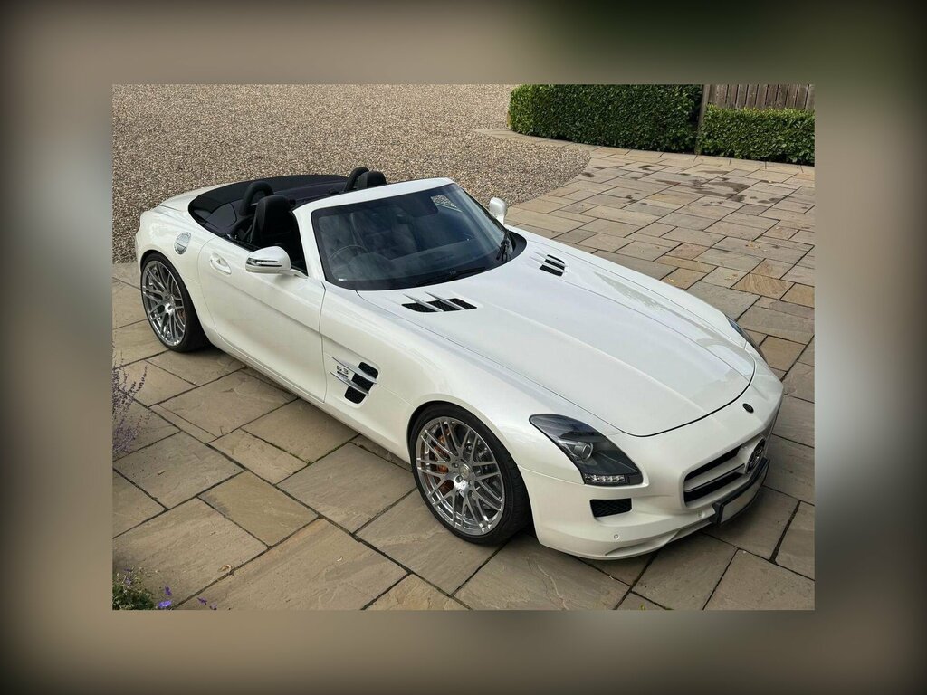 Mercedes-Benz SLS Roadster Grey #2