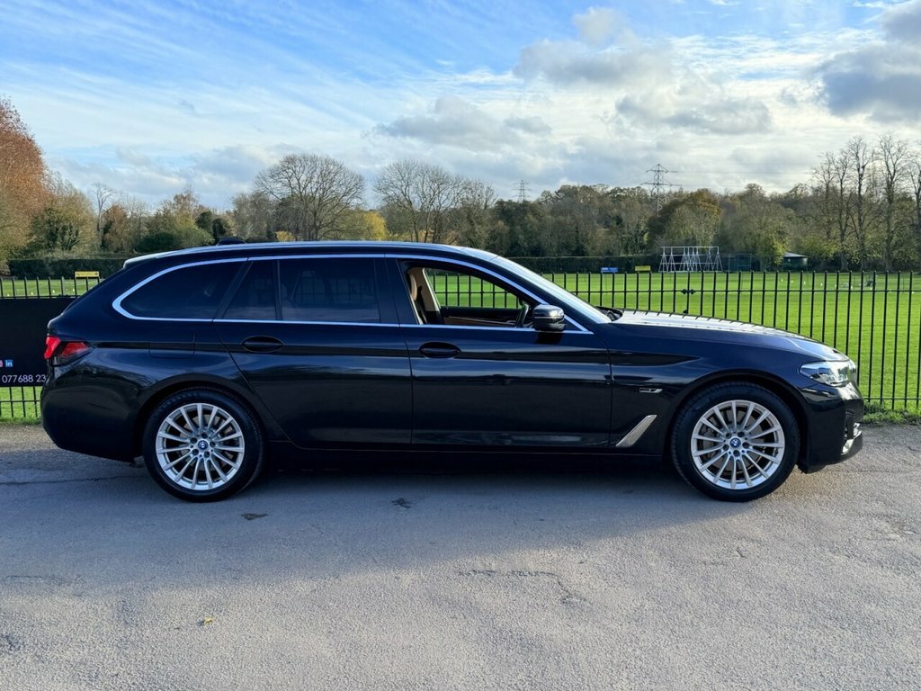 BMW 5 Series 2L Se YK23VCR Black #4