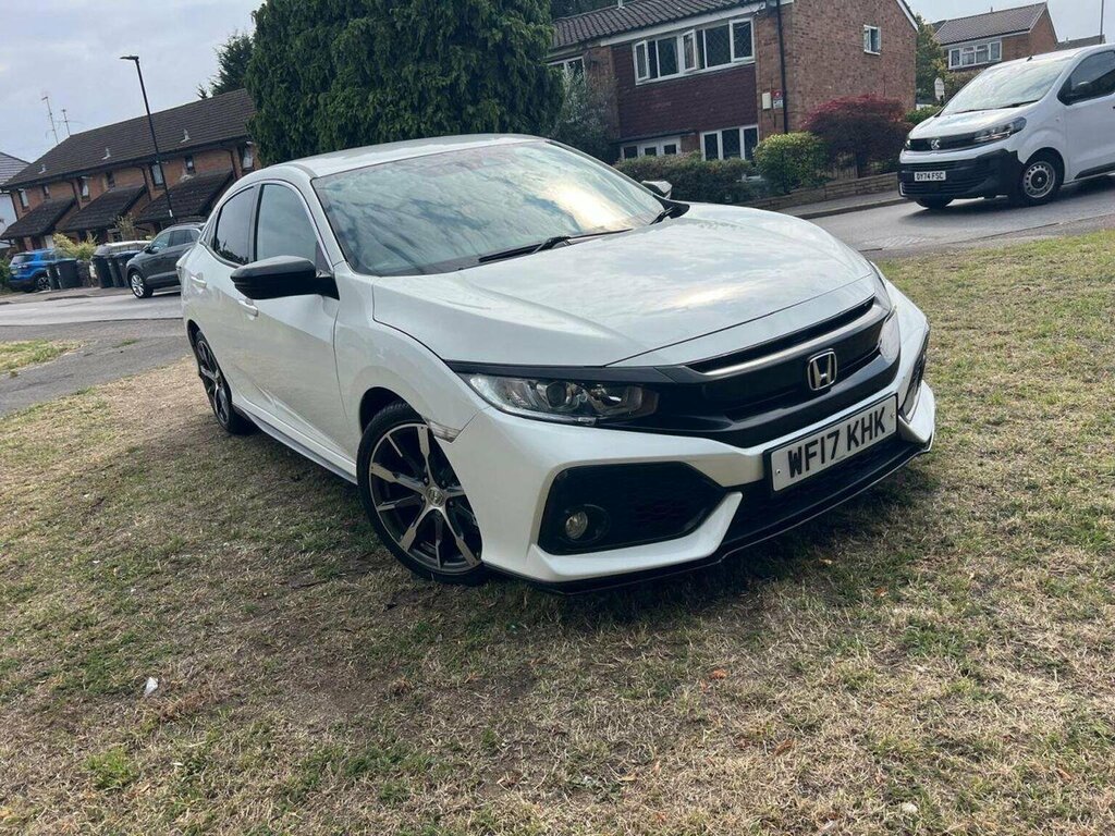 Honda Civic Hatchback 1.0 Vtec Turbo Sr Cvt Euro 6 Ss White