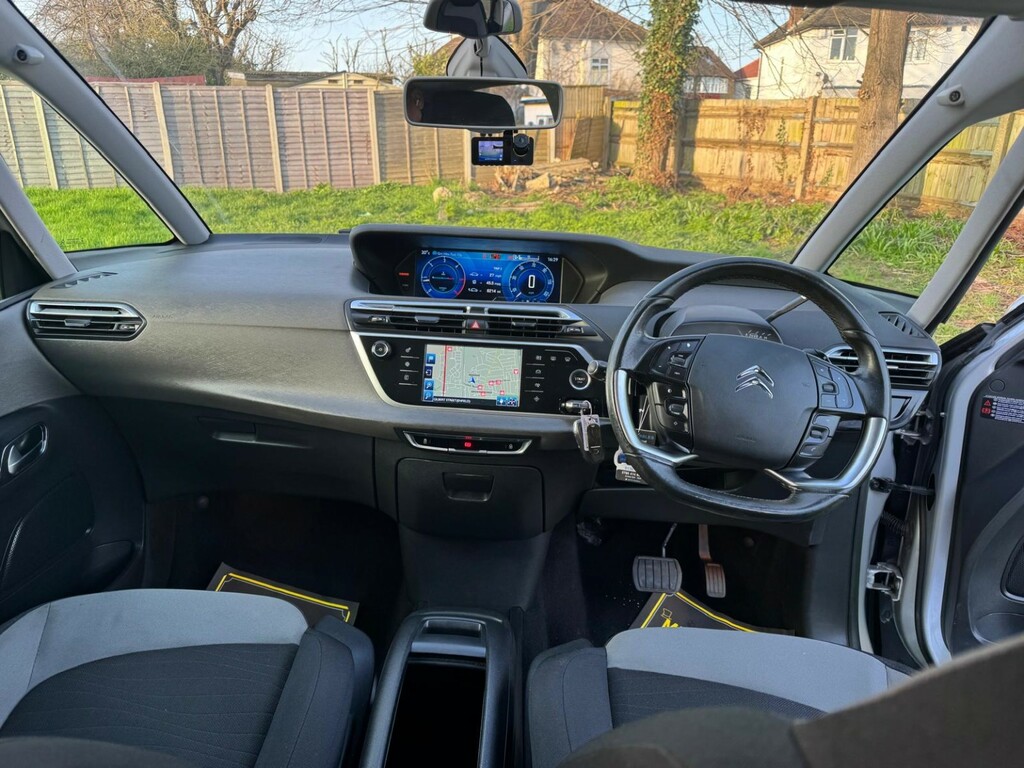 Citroen C4 Picasso Mpv 1.6 E-hdi Exclusive 201515 FD15MPZ Silver #4