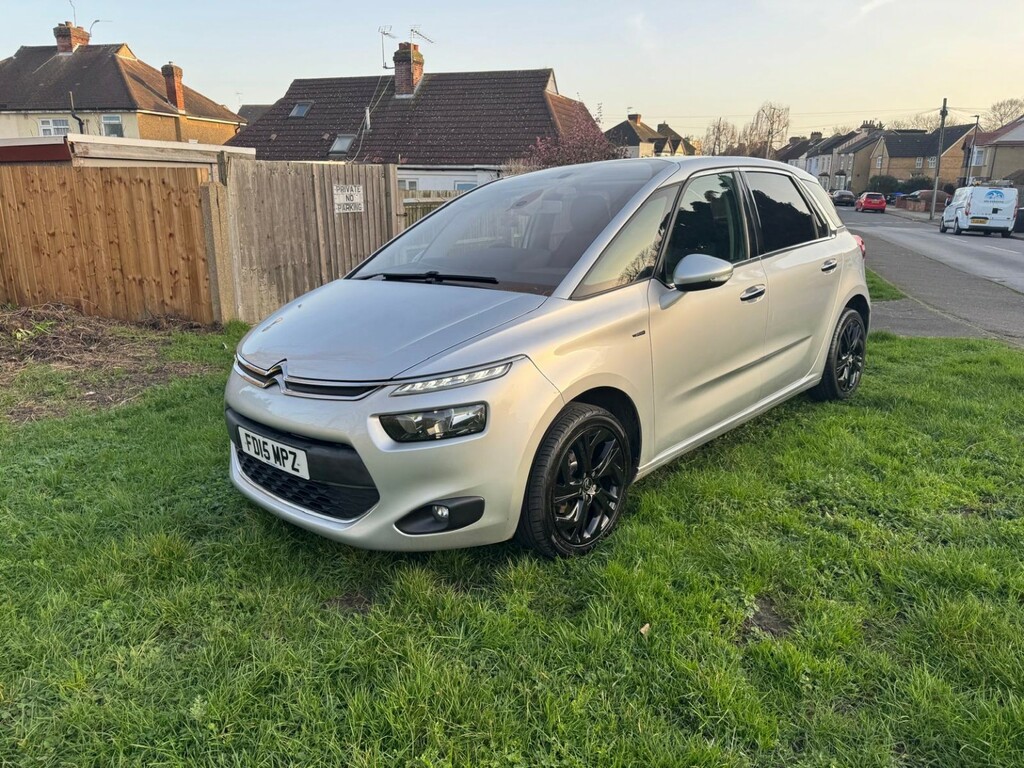 Citroen C4 Picasso Mpv 1.6 E-hdi Exclusive 201515 FD15MPZ Silver #5