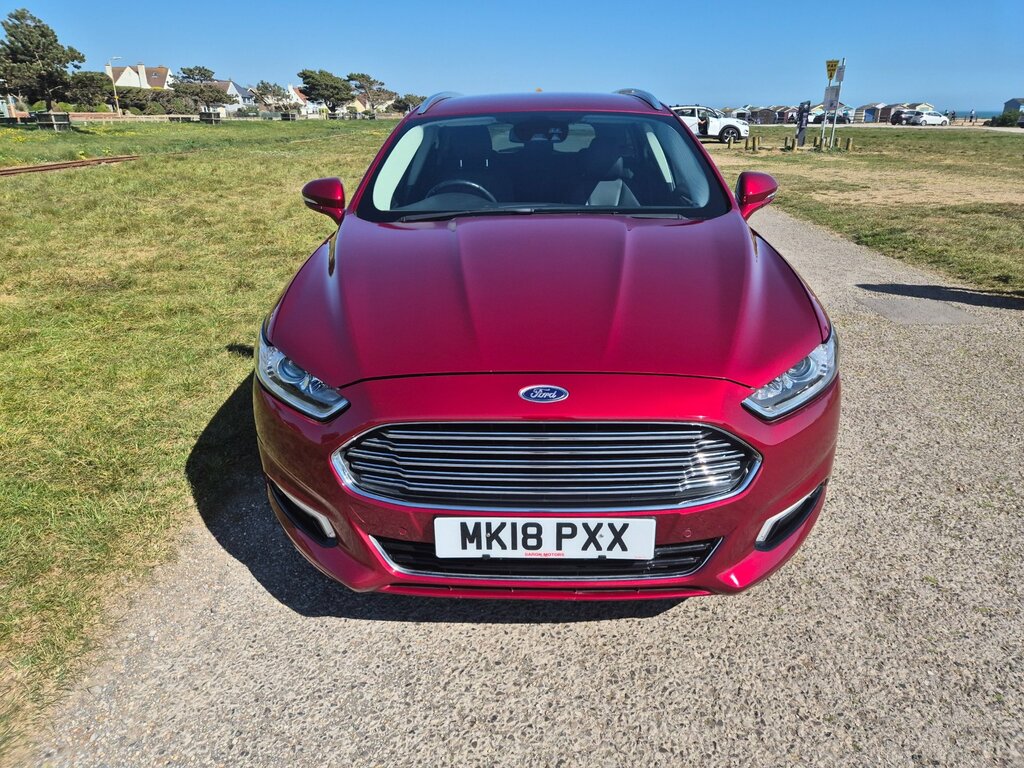 Ford Mondeo Titanium 2.0 Tdci 180 Ps Estate Red #4
