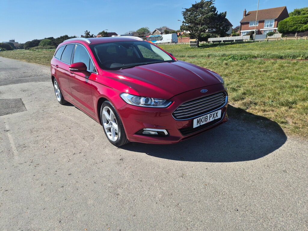 Ford Mondeo Titanium 2.0 Tdci 180 Ps Estate Red #2