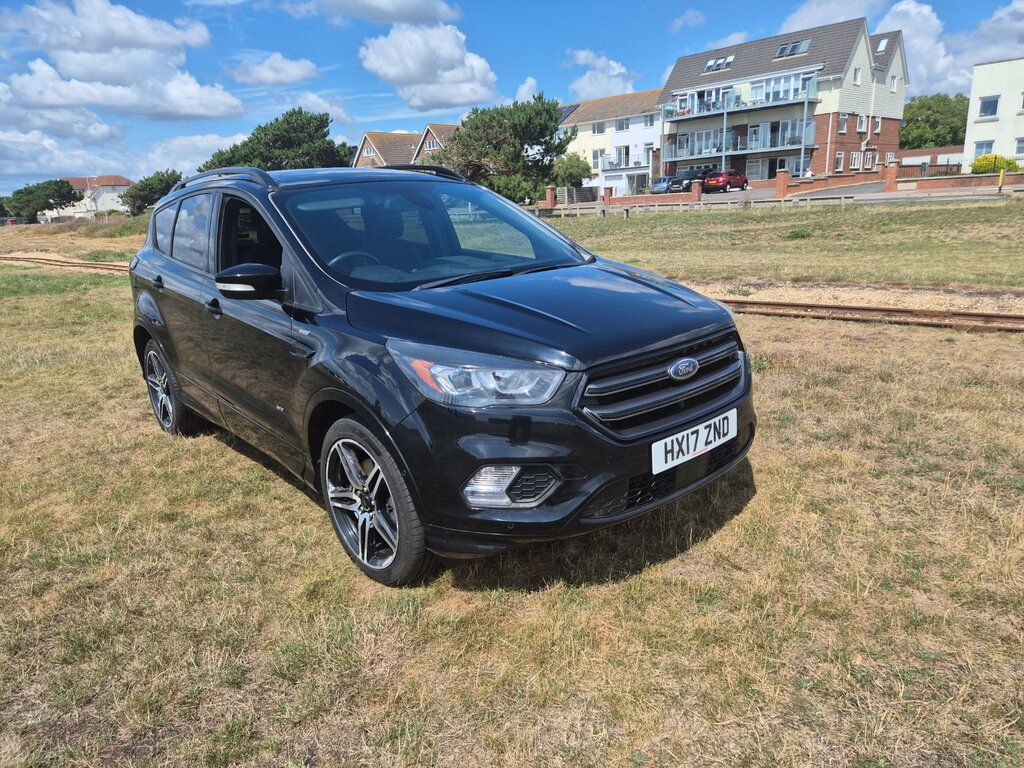 Ford Kuga St-line 2.0 Tdci 180 Ps 4X4 HX17ZLV Black #4