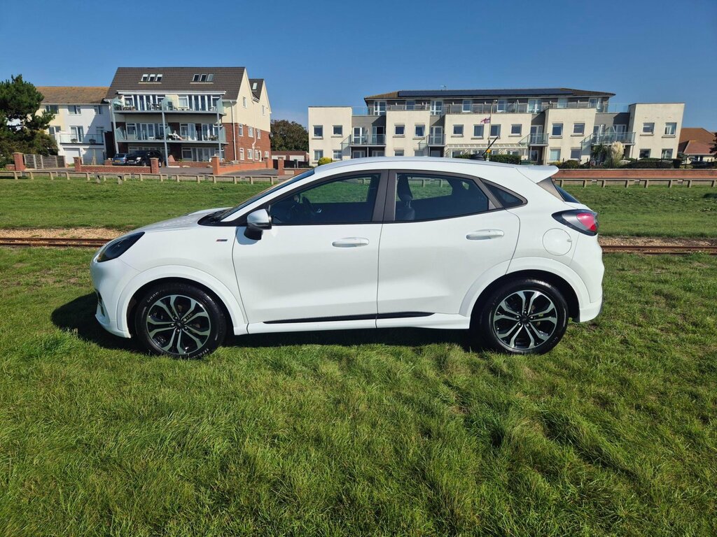 Ford Puma St Line Mhev Mild Hybrid White #2