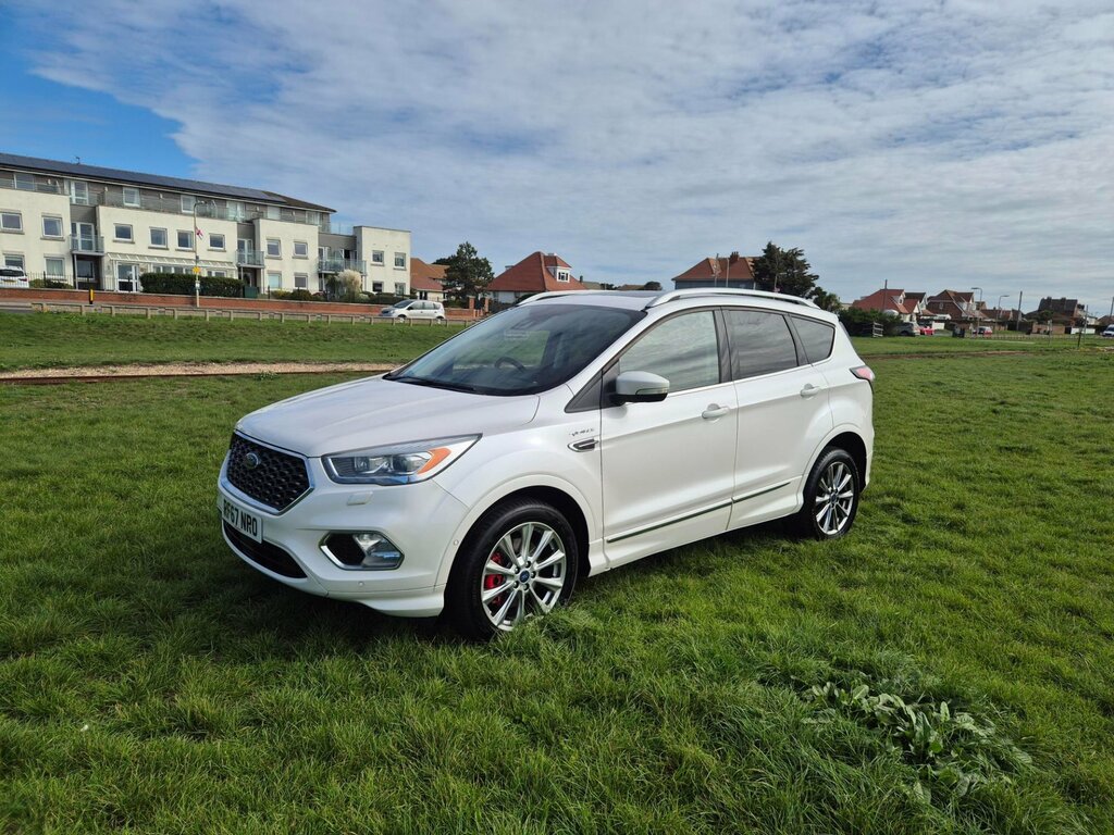 Ford Kuga Vignale 2.0 Tdci 180 Ps 4X4 RF67NRO White #3
