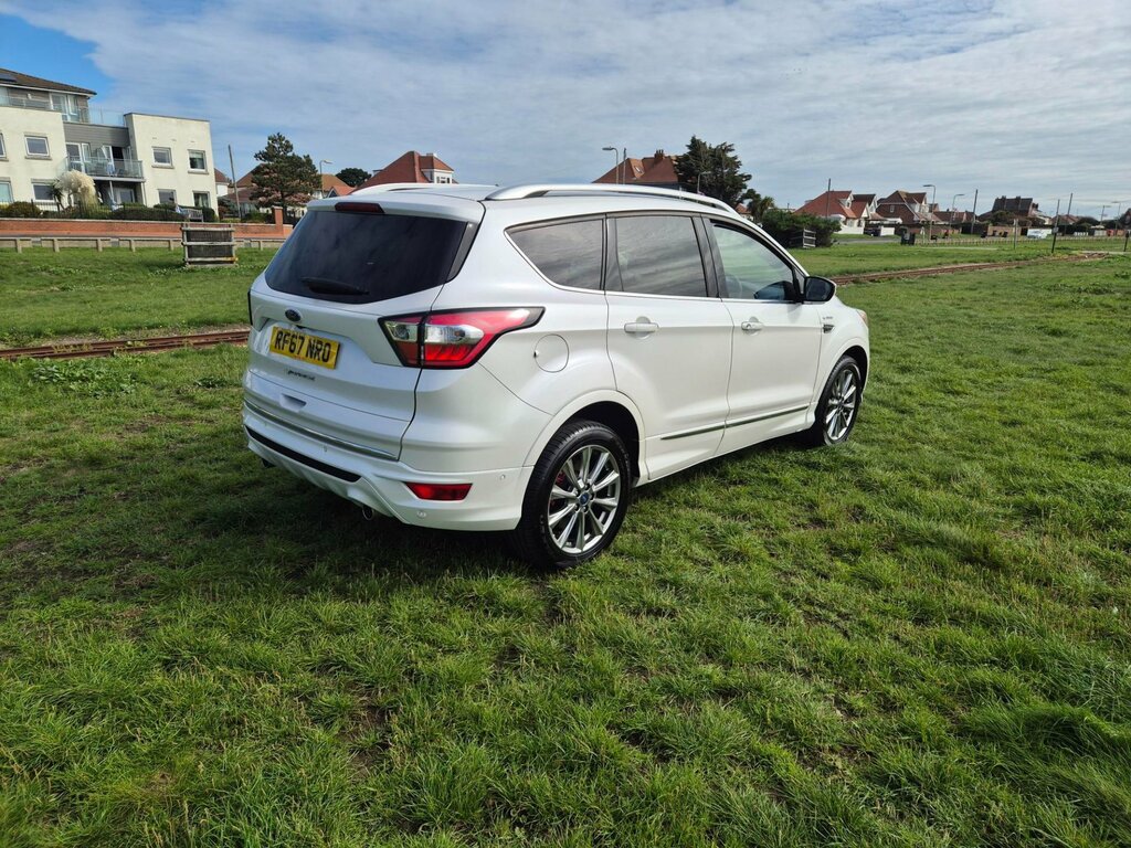 Ford Kuga Vignale 2.0 Tdci 180 Ps 4X4 RF67NRO White #4