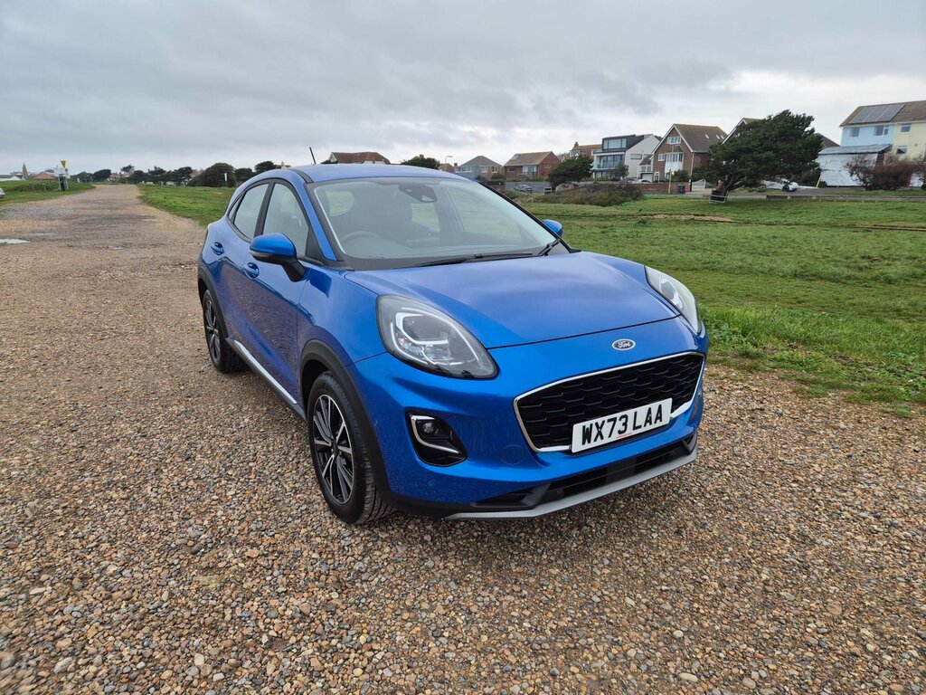 Ford Puma Puma Titanium Mhev Mild Hybrid WX73LAA Blue #5
