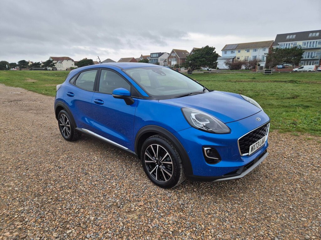 Ford Puma Puma Titanium Mhev Mild Hybrid WX73LAA Blue #3