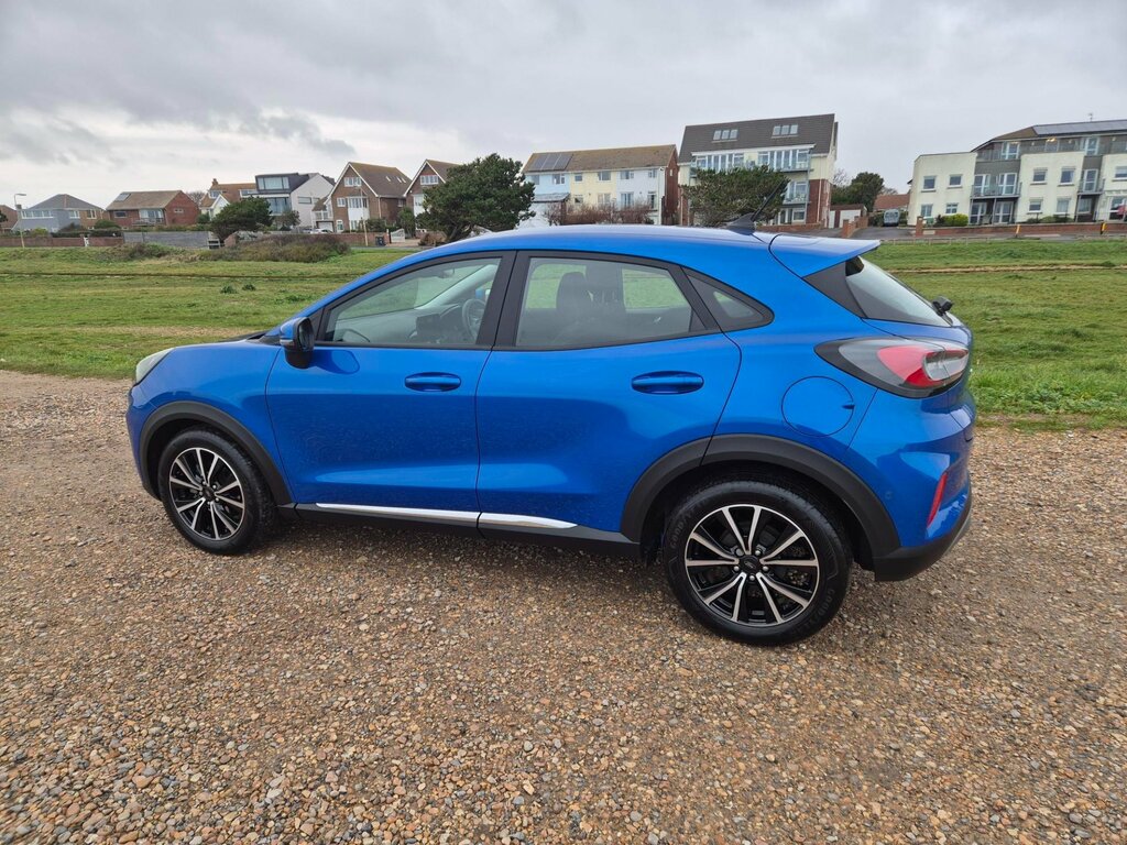 Ford Puma Puma Titanium Mhev Mild Hybrid WX73LAA Blue #2