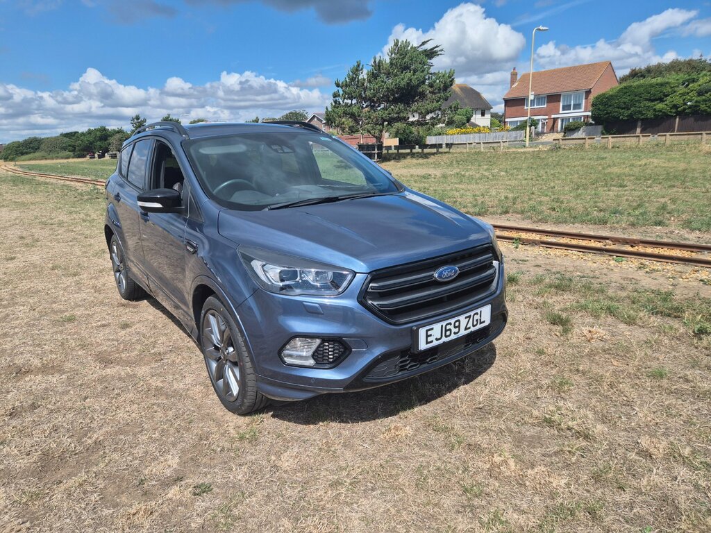 Ford Kuga St-line Edition 2.0 Tdci 180 Ps 4X4 EJ69ZGL Blue #4