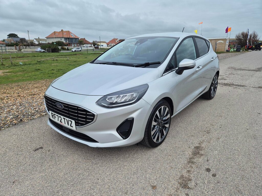 Ford Fiesta Titanium X Mhev Mild Hybrid Petr RF72TVZ Silver #4