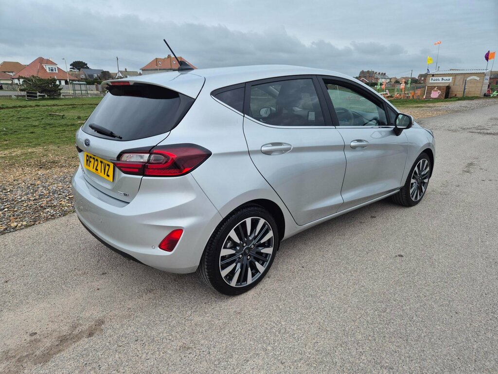 Ford Fiesta Titanium X Mhev Mild Hybrid Petr RF72TVZ Silver #5