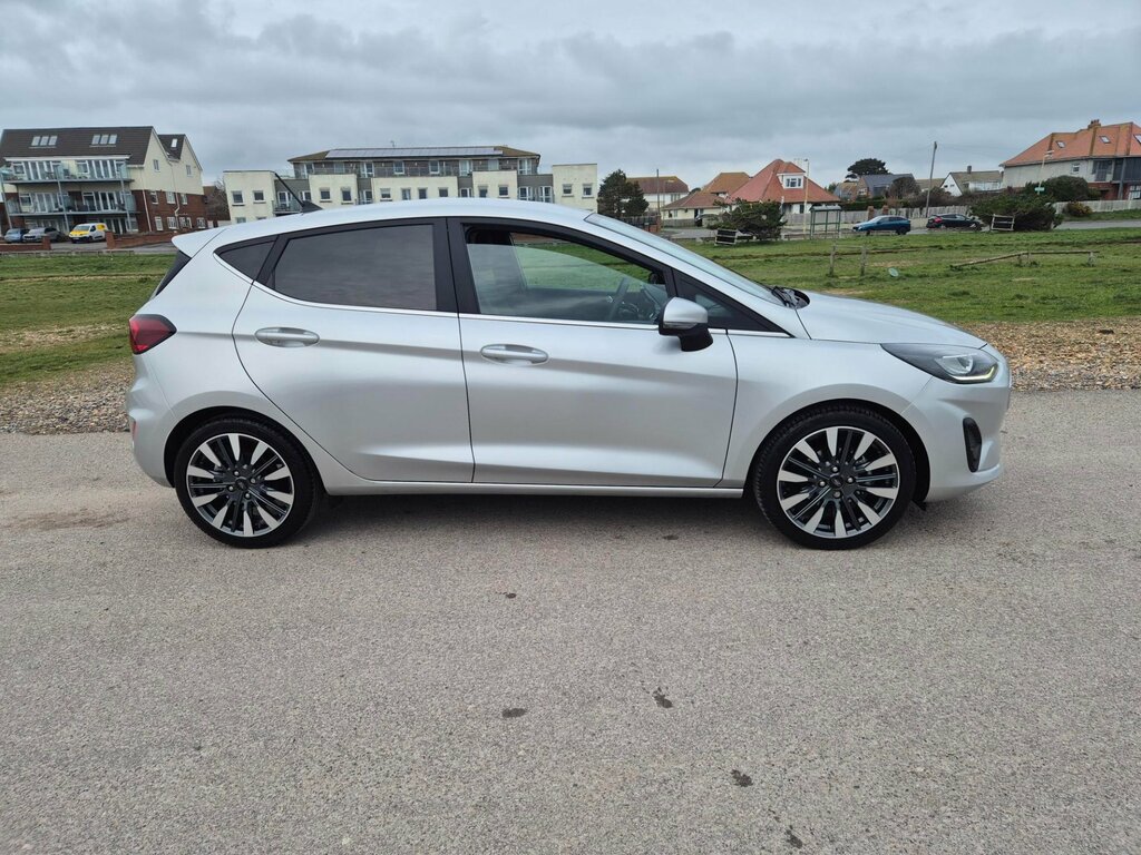 Ford Fiesta Titanium X Mhev Mild Hybrid Petr RF72TVZ Silver #2