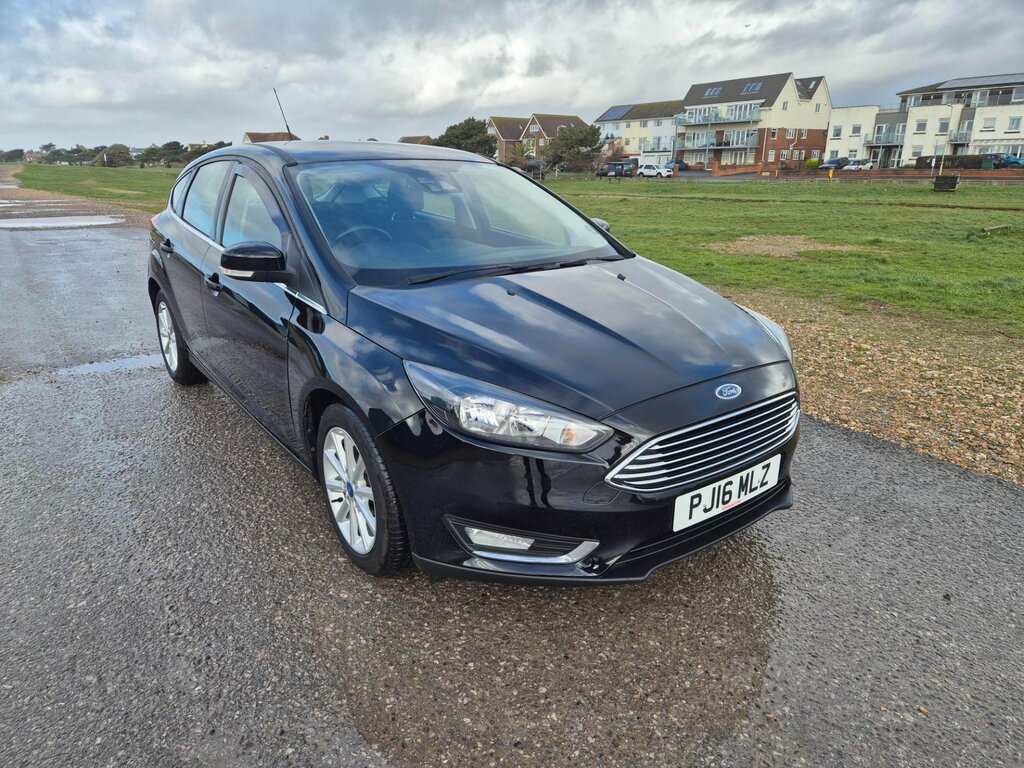 Ford Focus Titanium Automatic 5dr Petrol PJ16MLZ Black #2