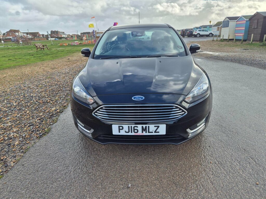 Ford Focus Titanium Automatic 5dr Petrol PJ16MLZ Black #4