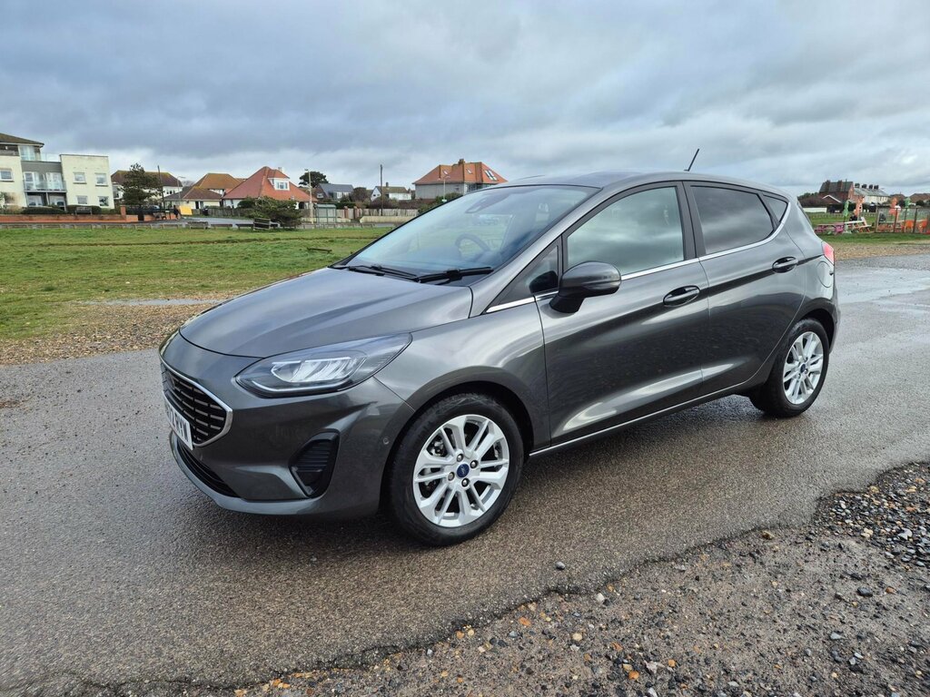 Ford Fiesta Titanium 5dr Petrol Grey #3