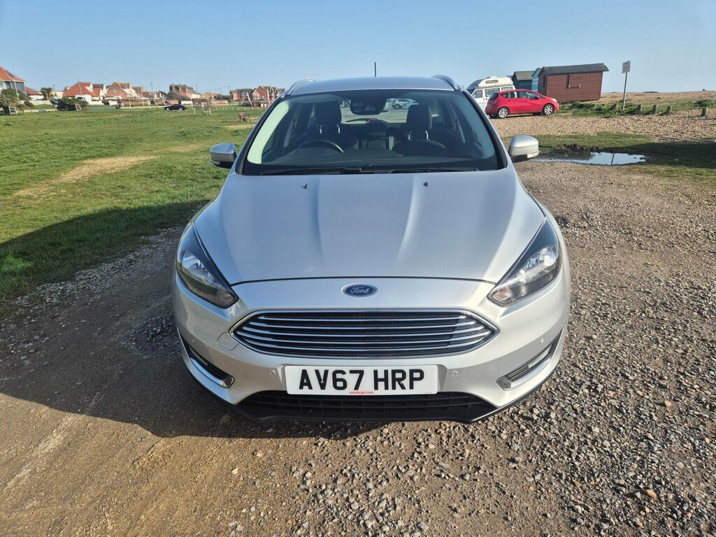 Ford Focus Titanium Estate AV67HRP Silver #2