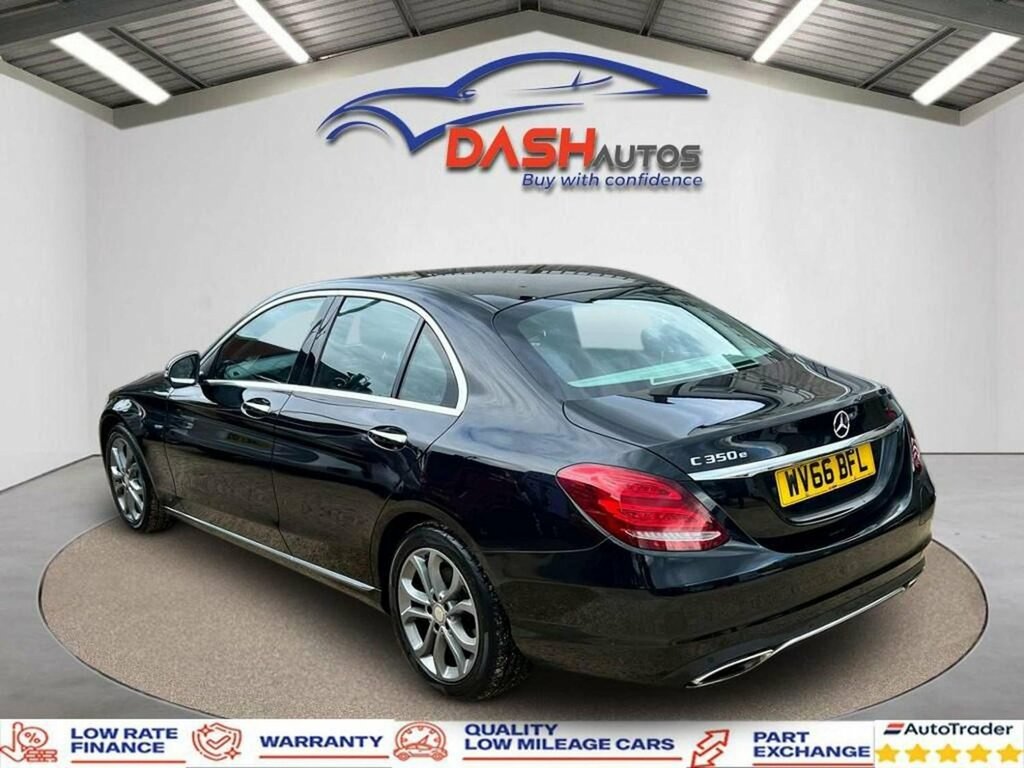 Mercedes-Benz C Class 2.0 C350e 6.4Kwh Sport Premium Plus G-tronic Eu WV66BFL Black #2