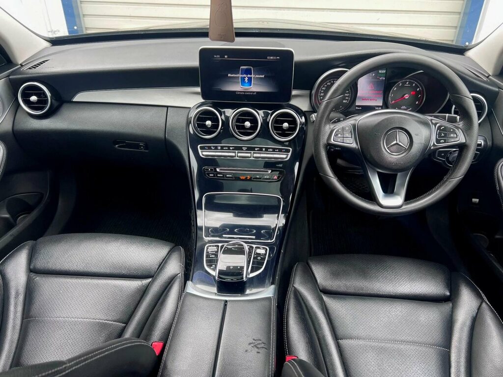 Mercedes-Benz C Class 2.0 C350e 6.4Kwh Sport Premium Plus G-tronic Eu WV66BFL Black #3