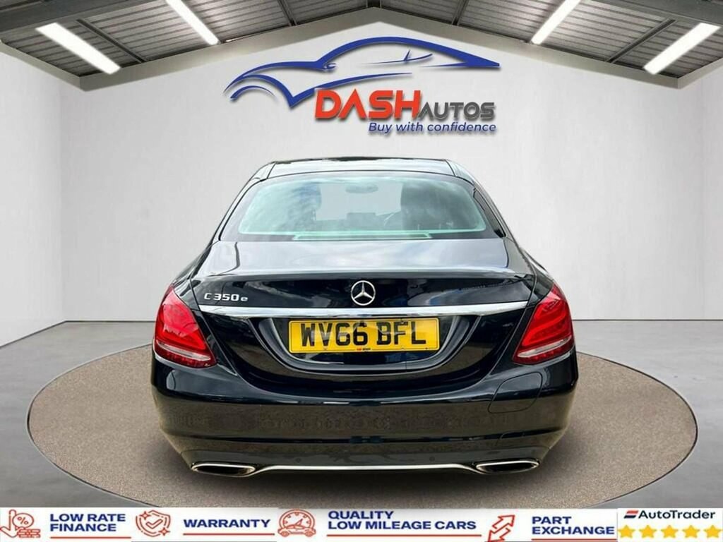 Mercedes-Benz C Class 2.0 C350e 6.4Kwh Sport Premium Plus G-tronic Eu WV66BFL Black #6