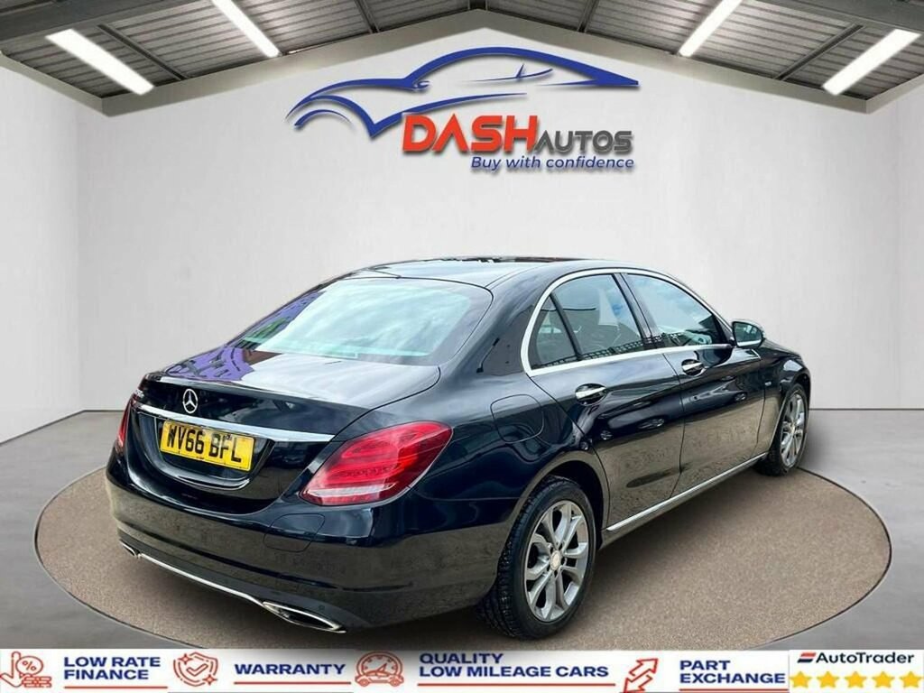 Mercedes-Benz C Class 2.0 C350e 6.4Kwh Sport Premium Plus G-tronic Eu WV66BFL Black #5