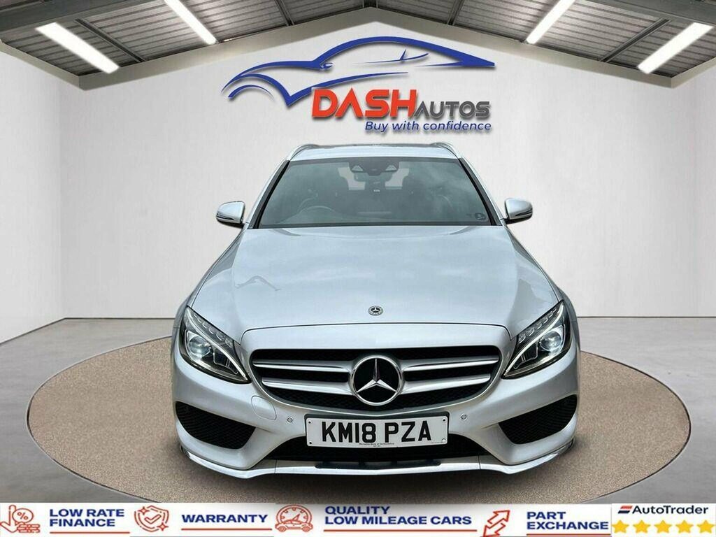 Mercedes-Benz C Class 2.1 C220d Amg Line G-tronic Euro 6 Ss 201 KM18PZA Silver #4