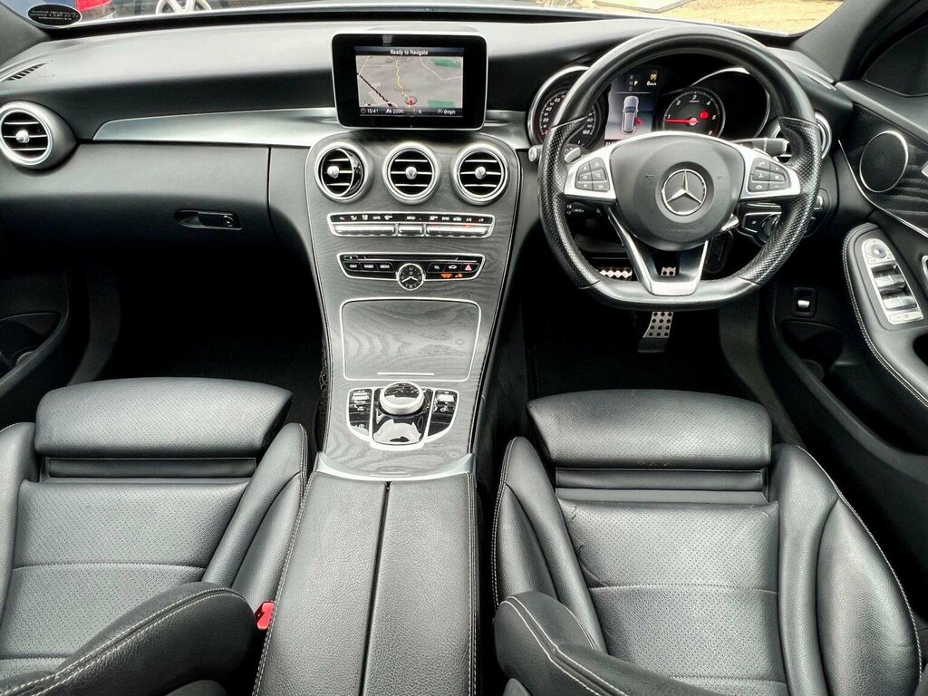 Mercedes-Benz C Class 2.1 C220d Amg Line G-tronic Euro 6 Ss 201 KM18PZA Silver #3
