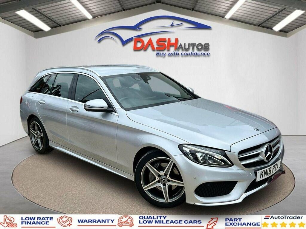 Mercedes-Benz C Class 2.1 C220d Amg Line G-tronic Euro 6 Ss 201 Silver