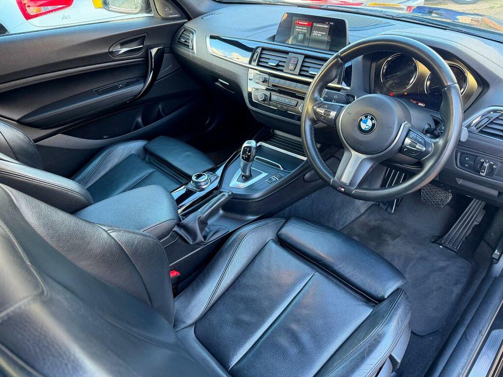 BMW 1 Series 2.0 118D M Sport Shadow Edition Euro 6 Ss LO67LBJ Black #2