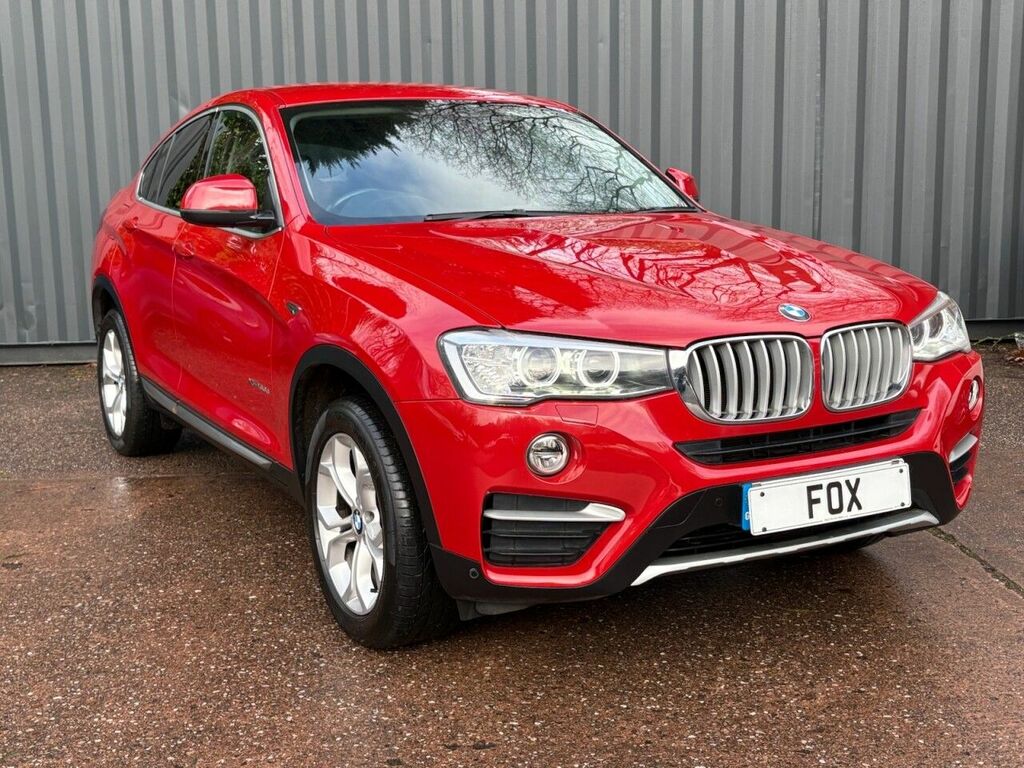 BMW X4 2015 3.0 30D Xline Suv Xdrive Euro Red