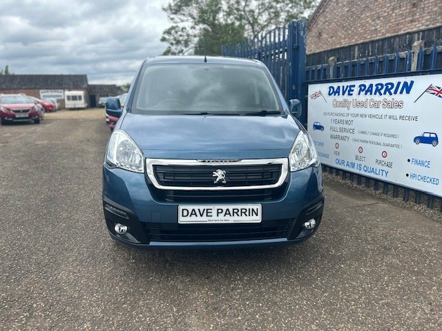 Peugeot Partner Tepee Wheelchair Accessible Vehicle 1.6 Vti Active 2015 Blue #2