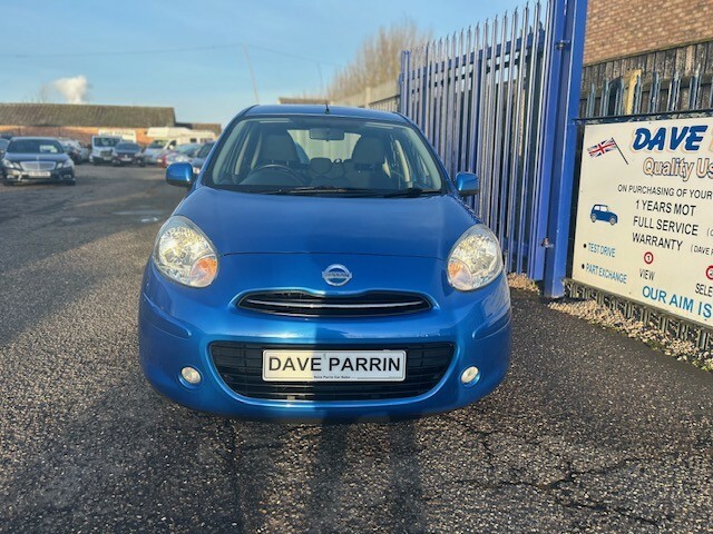 Nissan Micra Hatchback 1.2 Dig-s Acenta 201212 VA12JGF Blue #2
