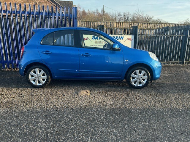 Nissan Micra Hatchback 1.2 Dig-s Acenta 201212 VA12JGF Blue #3