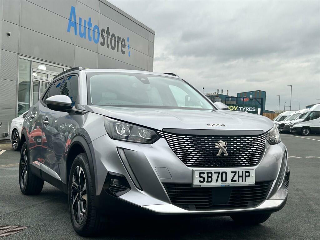 Peugeot 2008 1.2 Puretech Allure Premium Eat Euro 6 Ss SB70ZHP Grey #3