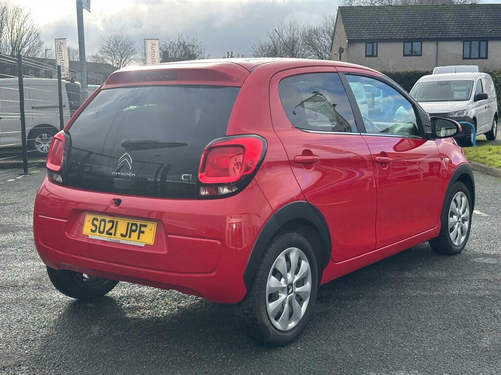 Citroen C1 1.0 Vti Urban Ride Euro 6 Ss SO21JPF Red #5