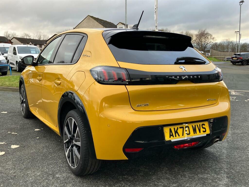 Peugeot 208 1.2 Puretech Gt Line Euro 6 Ss AK70WVS Yellow #6