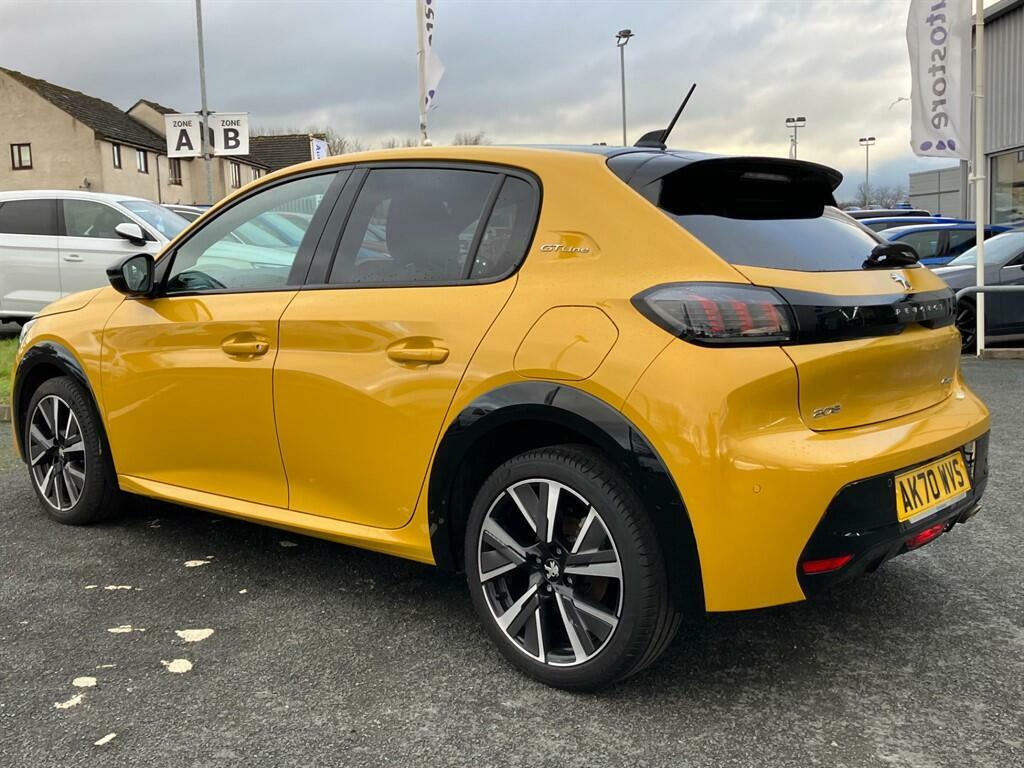 Peugeot 208 1.2 Puretech Gt Line Euro 6 Ss AK70WVS Yellow #5