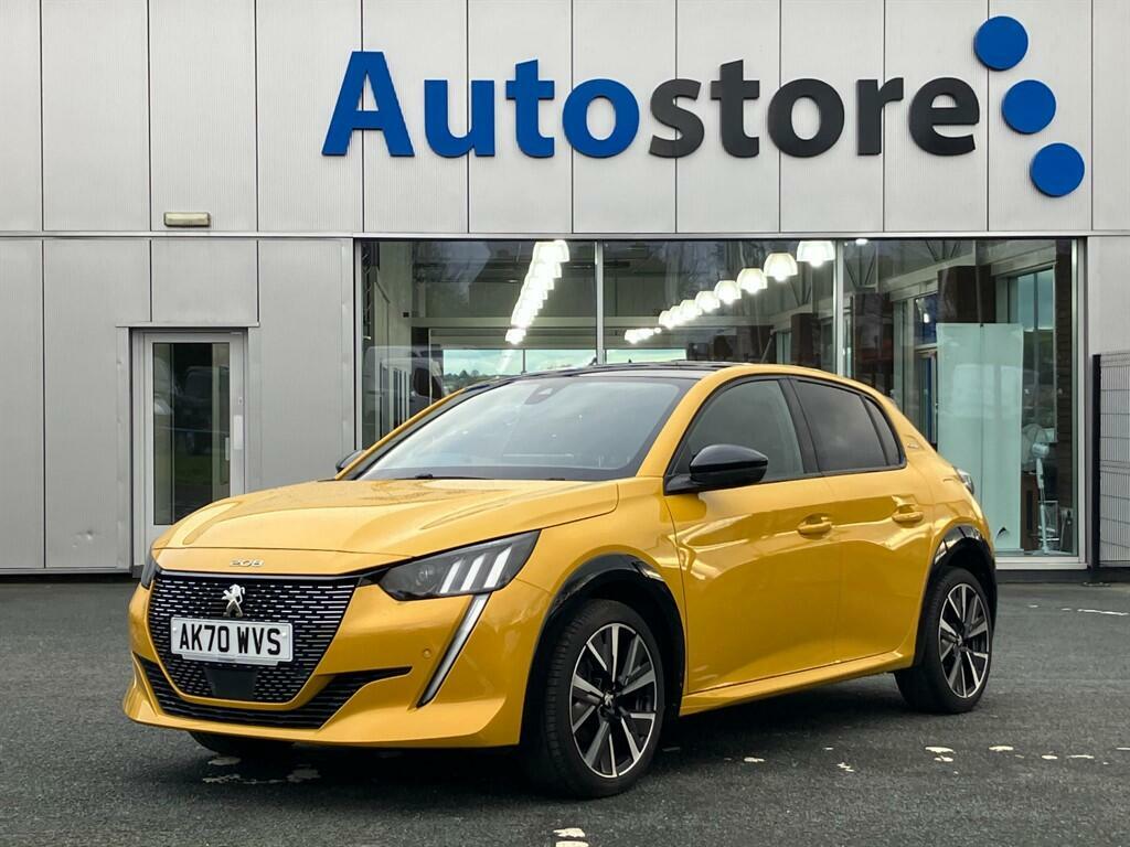 Peugeot 208 1.2 Puretech Gt Line Euro 6 Ss Yellow