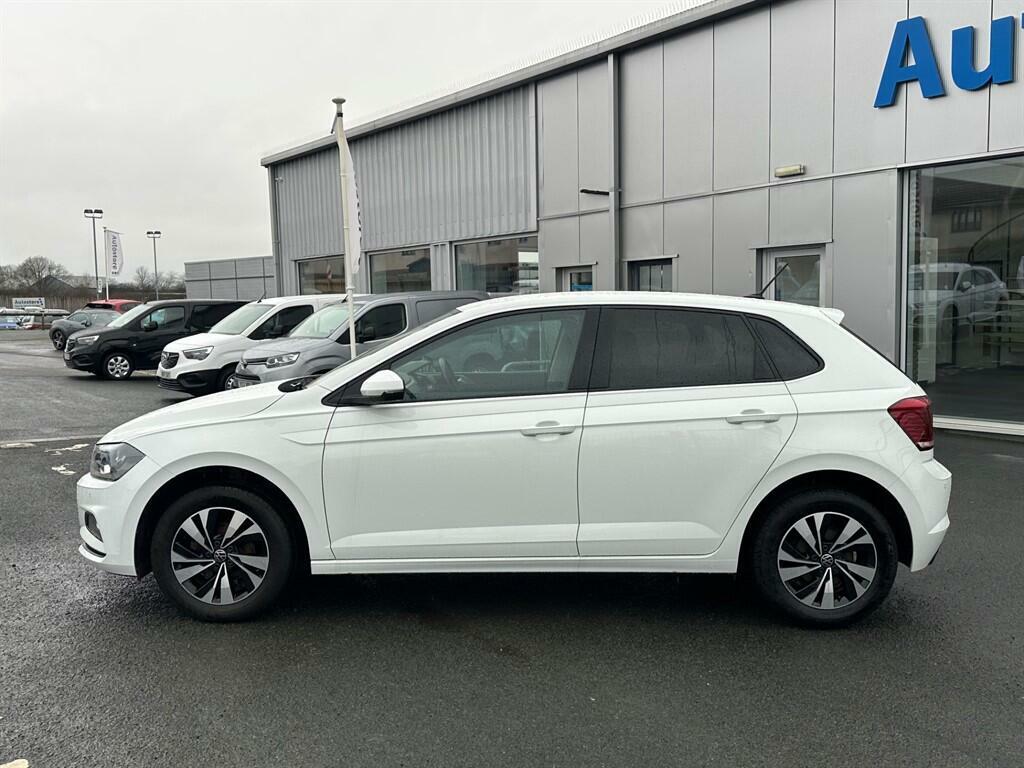 Volkswagen Polo 1.0 Tsi Match Euro 6 Ss ME21LMO White #4