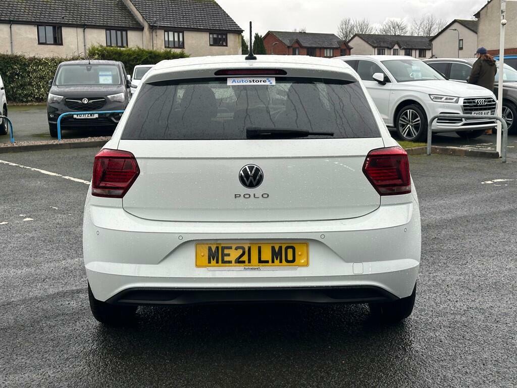 Volkswagen Polo 1.0 Tsi Match Euro 6 Ss ME21LMO White #6