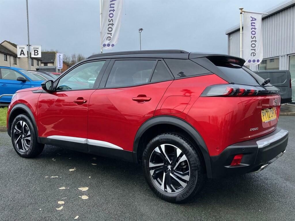 Peugeot 2008 1.2 Puretech Gt Eat Euro 6 Ss PY72CPK Red #5