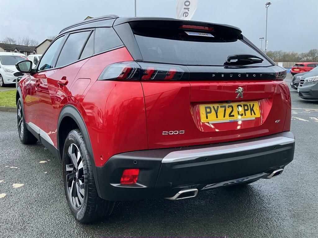 Peugeot 2008 1.2 Puretech Gt Eat Euro 6 Ss PY72CPK Red #6
