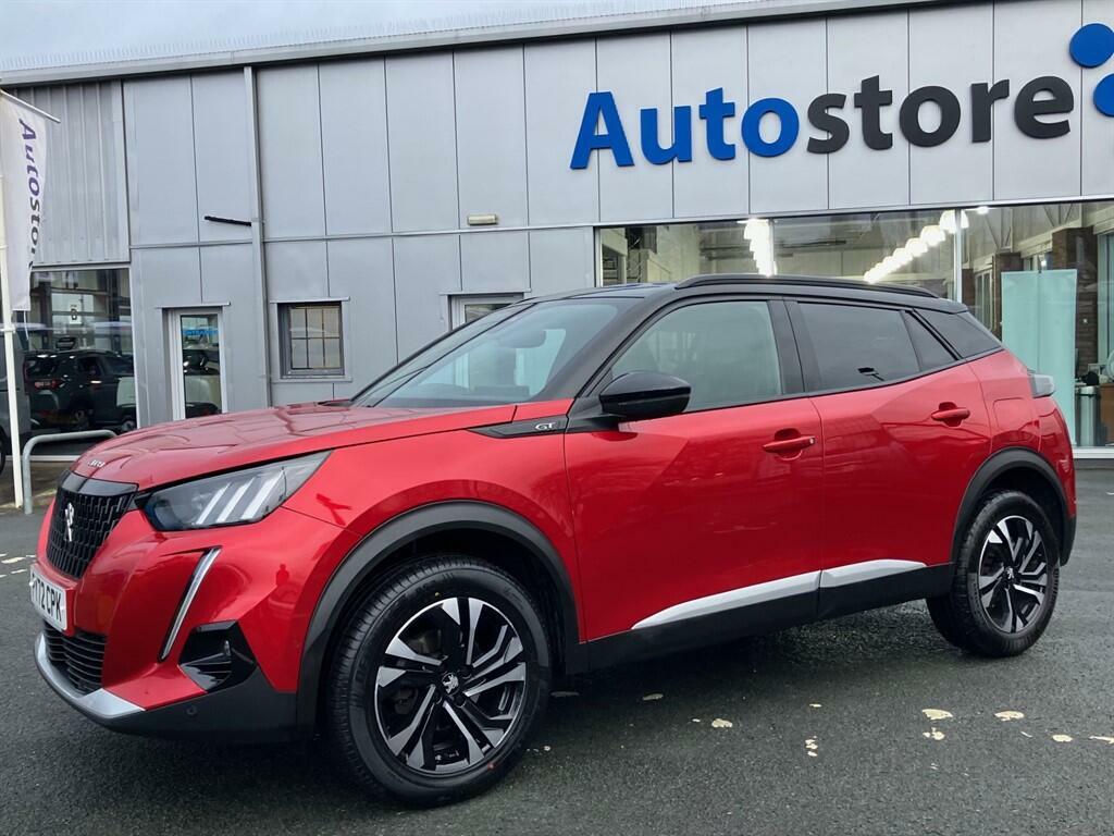 Peugeot 2008 1.2 Puretech Gt Eat Euro 6 Ss PY72CPK Red #3