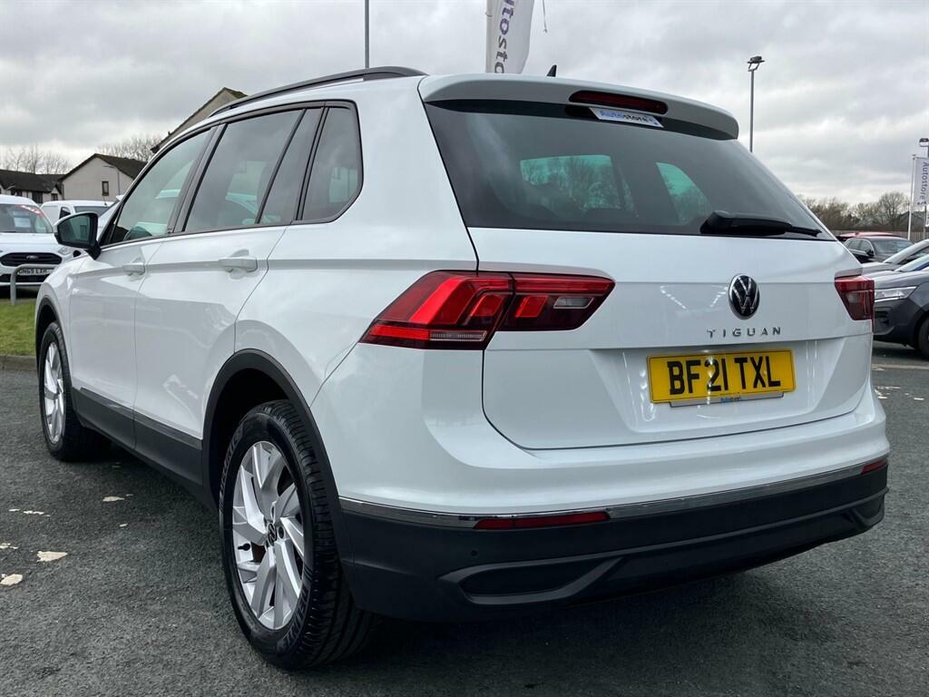 Volkswagen Tiguan 1.5 Tsi Life Euro 6 Ss BF21TXL White #5