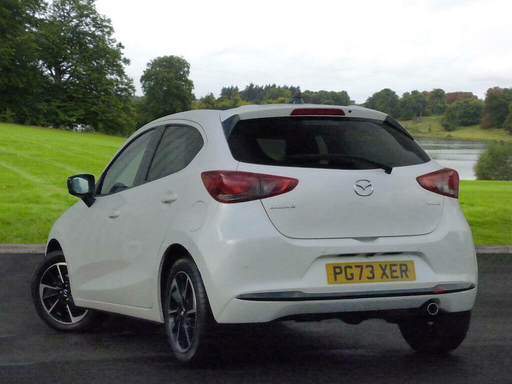 Mazda 2 1.5 Skyactiv-g Homura Aka Euro 6 Ss PG73XER White #3