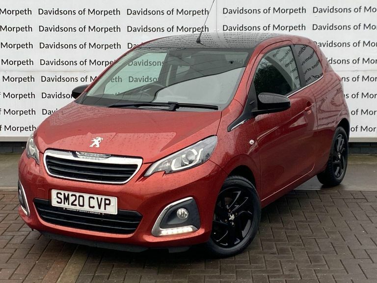 Peugeot 108 1.0 Allure Hatchback Euro 6 Ss Red #3