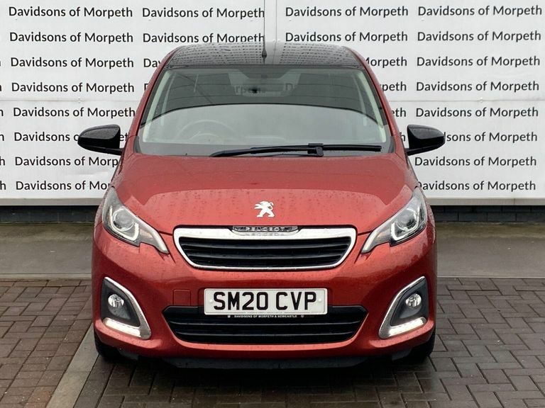 Peugeot 108 1.0 Allure Hatchback Euro 6 Ss Red #2